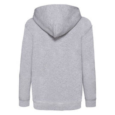 Fruit Of The Loom 62043 FOTL Kids Classic Hooded Sweat - Heather Grey