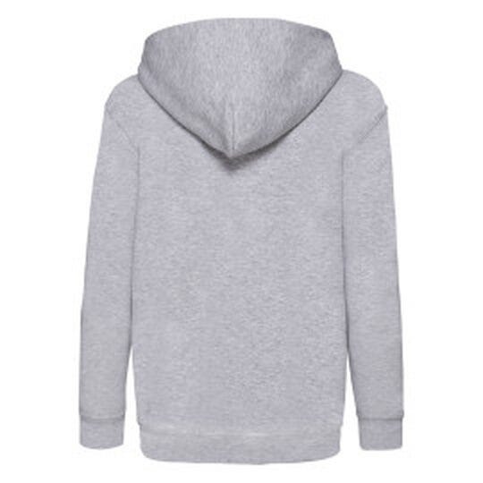 Fruit Of The Loom 62043 FOTL Kids Classic Hooded Sweat - Heather Grey