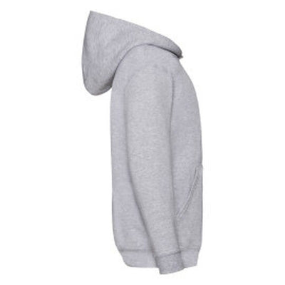 Fruit Of The Loom 62043 FOTL Kids Classic Hooded Sweat - Heather Grey