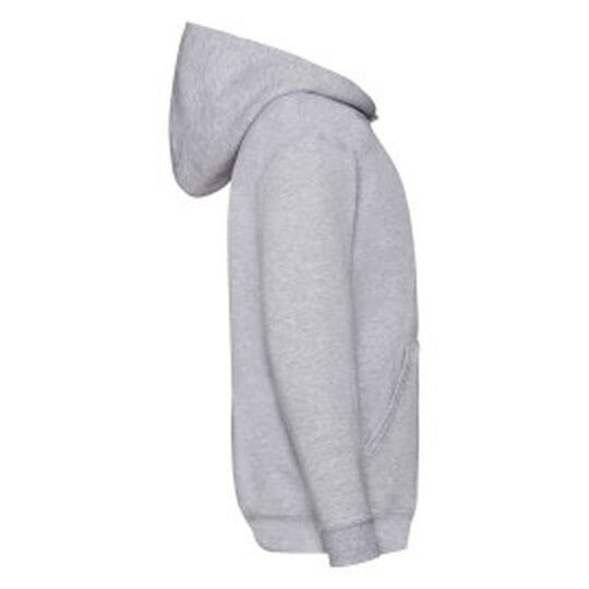 Fruit Of The Loom 62043 FOTL Kids Classic Hooded Sweat - Heather Grey