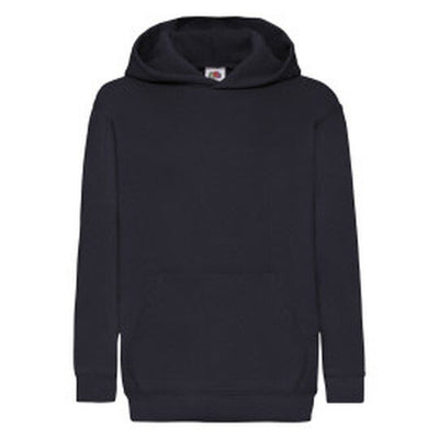 Fruit Of The Loom 62043 FOTL Kids Classic Hooded Sweat - Deep Navy