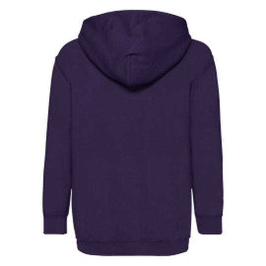 Fruit Of The Loom 62043 FOTL Kids Classic Hooded Sweat - Purple