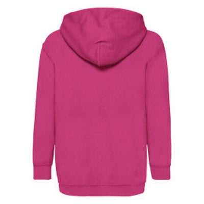 Fruit Of The Loom 62043 FOTL Kids Classic Hooded Sweat - Fuchsia