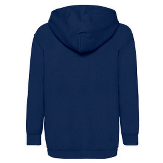 Fruit Of The Loom 62043 FOTL Kids Classic Hooded Sweat - Navy Blue