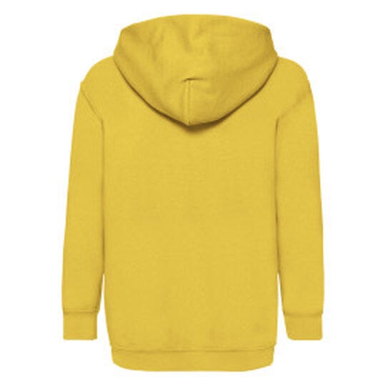 Fruit Of The Loom 62043 FOTL Kids Classic Hooded Sweat - Sun