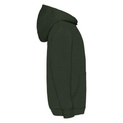 Fruit Of The Loom 62043 FOTL Kids Classic Hooded Sweat - Bottle Green