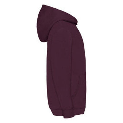 Fruit Of The Loom 62043 FOTL Kids Classic Hooded Sweat - Burgundy