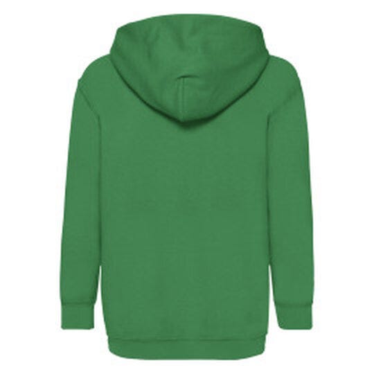Fruit Of The Loom 62043 FOTL Kids Classic Hooded Sweat - Kelly Green
