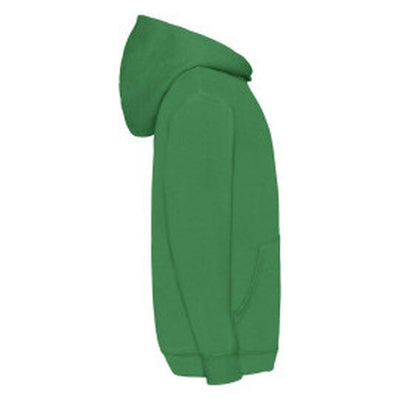Fruit Of The Loom 62043 FOTL Kids Classic Hooded Sweat - Kelly Green