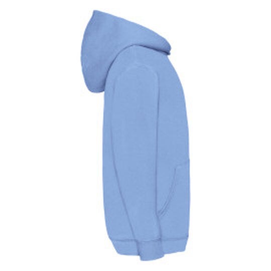 Fruit Of The Loom 62043 FOTL Kids Classic Hooded Sweat - Sky Blue