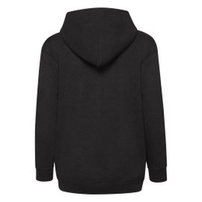 Fruit Of The Loom 62045 FOTL Kids Classic Hooded Sweat Jacket - Black