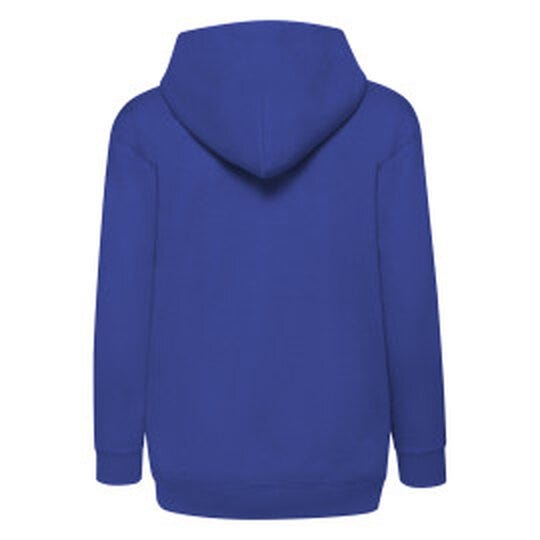 Fruit Of The Loom 62045 FOTL Kids Classic Hooded Sweat Jacket - Royal