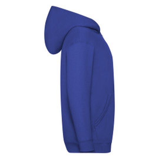 Fruit Of The Loom 62045 FOTL Kids Classic Hooded Sweat Jacket - Royal