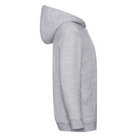 Fruit Of The Loom 62045 FOTL Kids Classic Hooded Sweat Jacket - Heather Grey