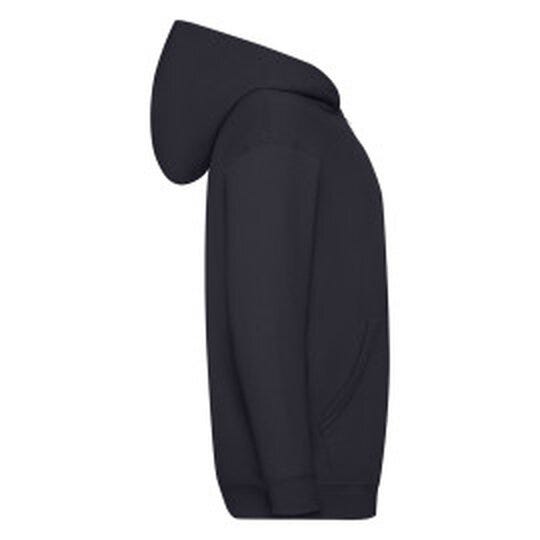 Fruit Of The Loom 62045 FOTL Kids Classic Hooded Sweat Jacket - Deep Navy