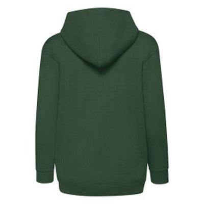 Fruit Of The Loom 62045 FOTL Kids Classic Hooded Sweat Jacket - Bottle Green