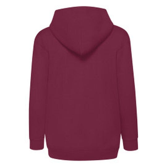 Fruit Of The Loom 62045 FOTL Kids Classic Hooded Sweat Jacket - Burgundy