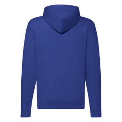 Fruit Of The Loom 62062 FOTL Mens Classic Hooded Sweat Jacket - Royal