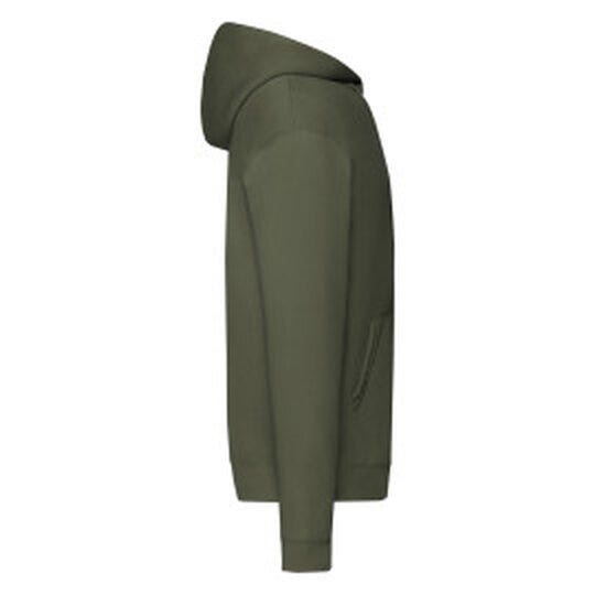 Fruit Of The Loom 62062 FOTL Mens Classic Hooded Sweat Jacket - Classic Olive