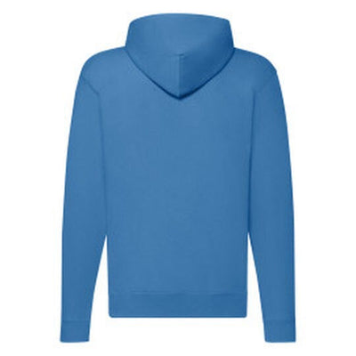 Fruit Of The Loom 62062 FOTL Mens Classic Hooded Sweat Jacket - Azure Blue