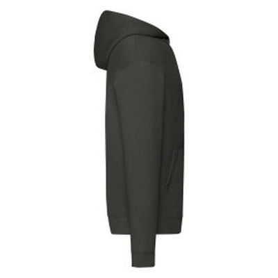 Fruit Of The Loom 62062 FOTL Mens Classic Hooded Sweat Jacket - Light Graphite