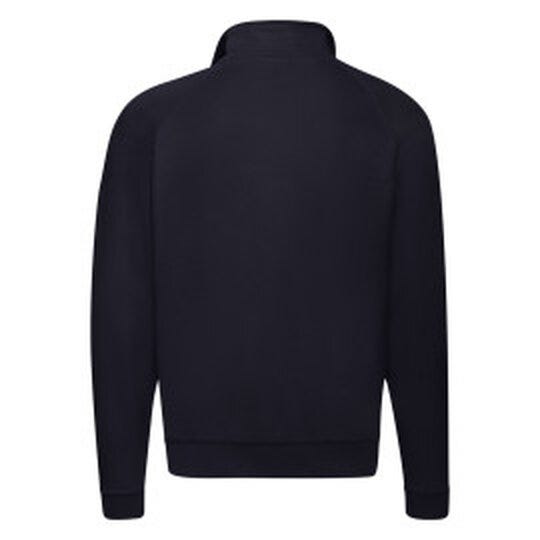 Fruit Of The Loom 62114 FOTL Mens Classic Zip Neck Sweat - Deep Navy