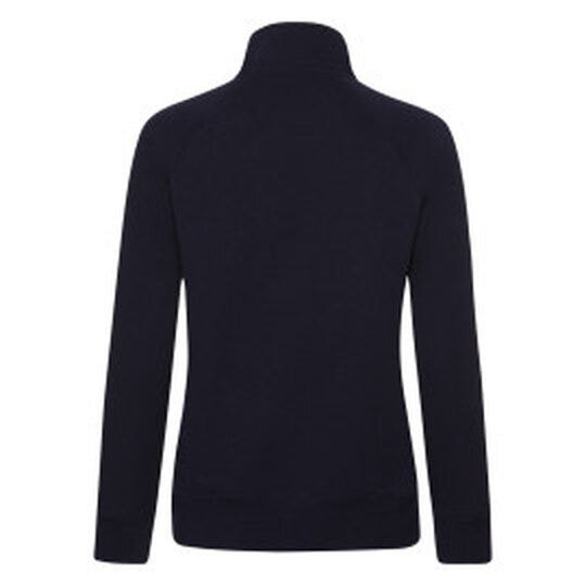Fruit Of The Loom 62116 FOTL Ladies Premium Sweat Jacket - Deep Navy