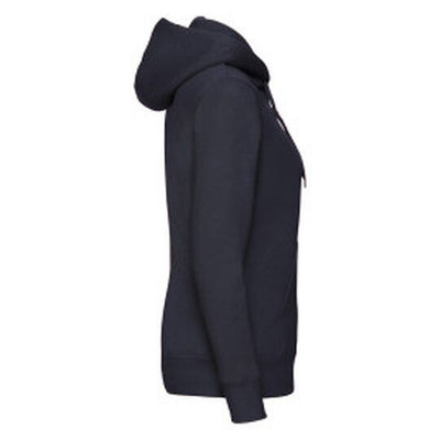 Fruit Of The Loom 62118 FOTL Ladies Premium Hooded Sweat Jkt - Deep Navy