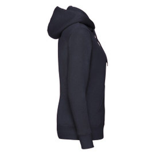 Fruit Of The Loom 62118 FOTL Ladies Premium Hooded Sweat Jkt - Deep Navy
