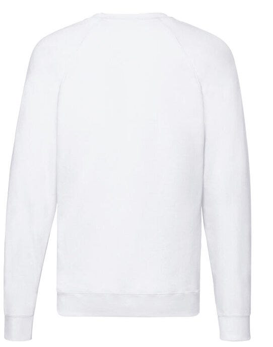 Fruit Of The Loom 62138 FOTL Men's Lightweight Raglan Sweat - White