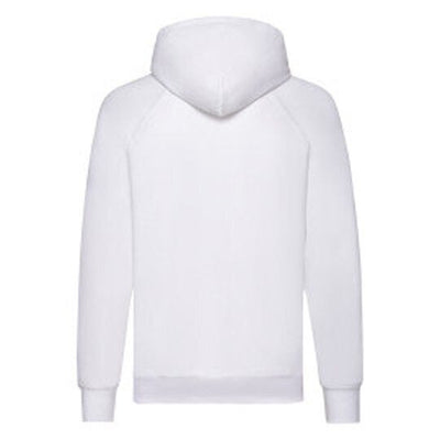 Fruit Of The Loom 62140 FOTL Men's Lightweight Hooded Sweat - White