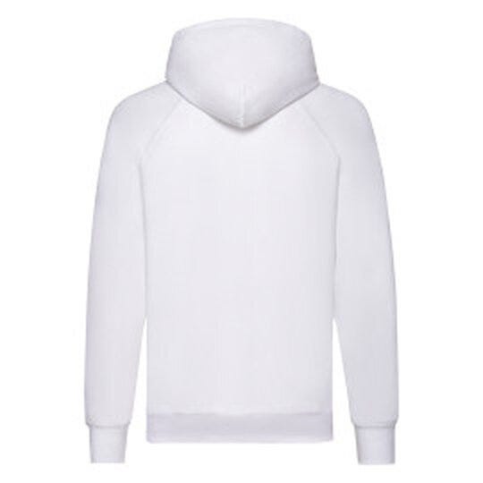 Fruit Of The Loom 62140 FOTL Men's Lightweight Hooded Sweat - White