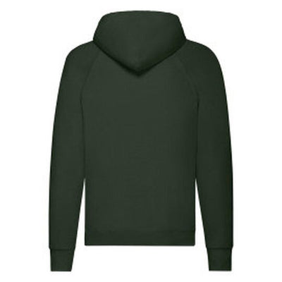 Fruit Of The Loom 62140 FOTL Men's Lightweight Hooded Sweat - Bottle Green
