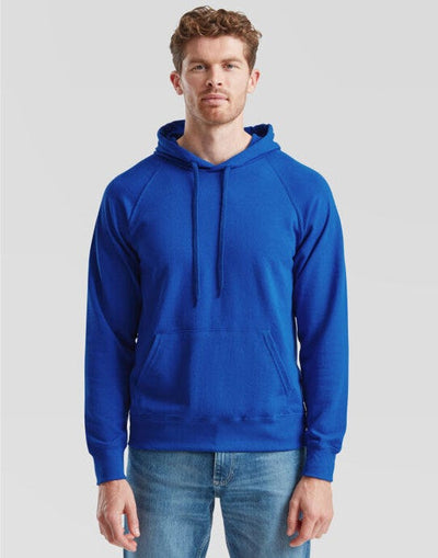 Fruit Of The Loom 62140 FOTL Men's Lightweight Hooded Sweat - Royal