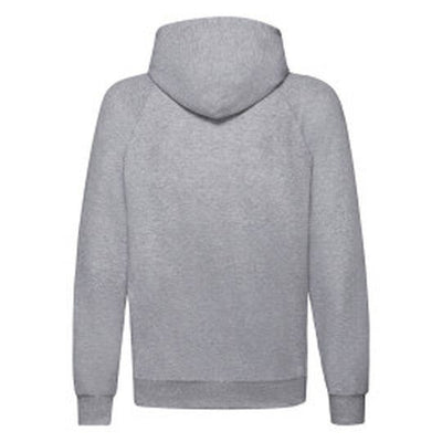Fruit Of The Loom 62140 FOTL Men's Lightweight Hooded Sweat - Heather Grey