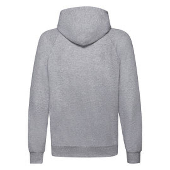 Fruit Of The Loom 62140 FOTL Men's Lightweight Hooded Sweat - Heather Grey