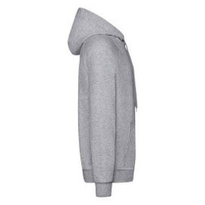 Fruit Of The Loom 62140 FOTL Men's Lightweight Hooded Sweat - Heather Grey