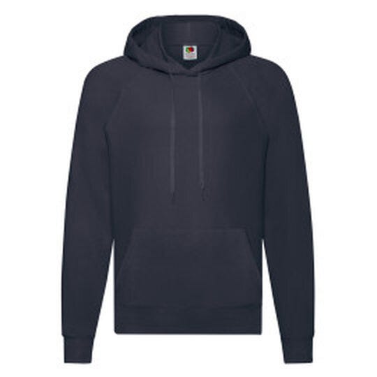 Fruit Of The Loom 62140 FOTL Men's Lightweight Hooded Sweat - Deep Navy