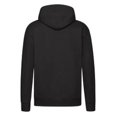Fruit Of The Loom 62152 FOTL Mens Premium Hooded Sweat - Black