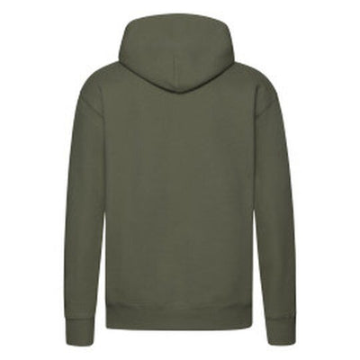 Fruit Of The Loom 62152 FOTL Mens Premium Hooded Sweat - Classic Olive