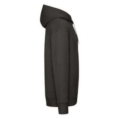 Fruit Of The Loom 62152 FOTL Mens Premium Hooded Sweat - Charcoal