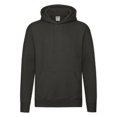 Fruit Of The Loom 62152 FOTL Mens Premium Hooded Sweat - Charcoal