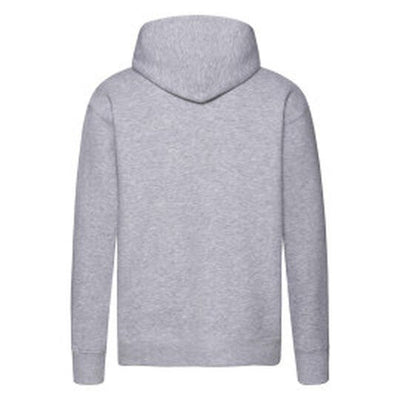 Fruit Of The Loom 62152 FOTL Mens Premium Hooded Sweat - Heather Grey
