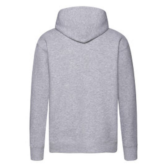 Fruit Of The Loom 62152 FOTL Mens Premium Hooded Sweat - Heather Grey