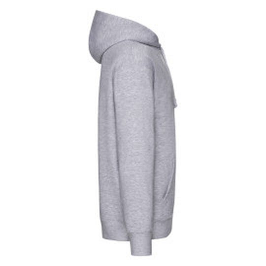 Fruit Of The Loom 62152 FOTL Mens Premium Hooded Sweat - Heather Grey