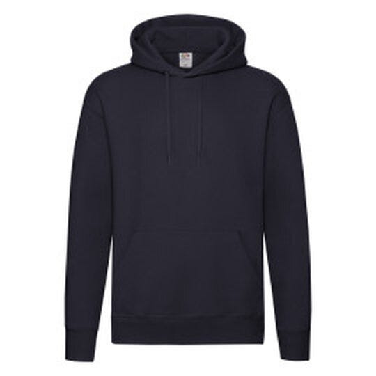 Fruit Of The Loom 62152 FOTL Mens Premium Hooded Sweat - Deep Navy