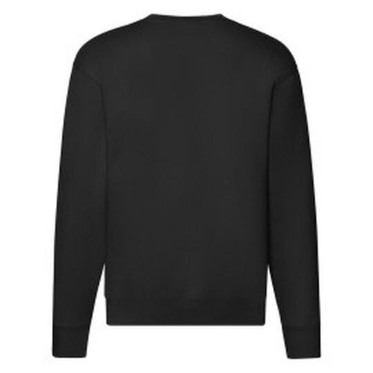 Fruit Of The Loom 62154 FOTL Mens Premium Set In Sweat - Black