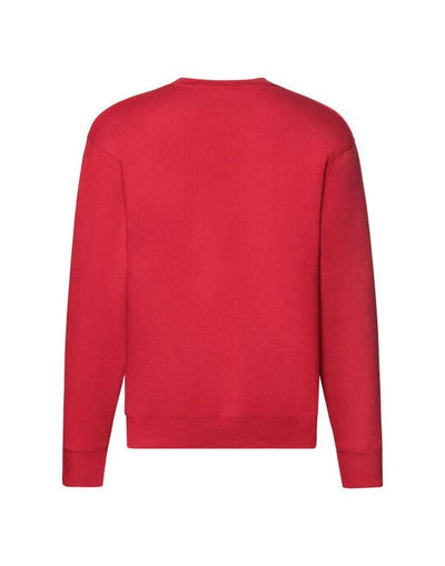 Fruit Of The Loom 62154 FOTL Mens Premium Set In Sweat - Red