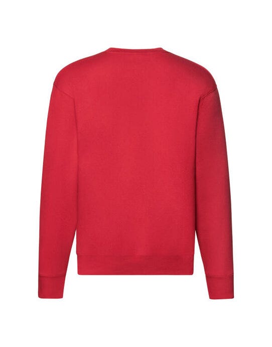 Fruit Of The Loom 62154 FOTL Mens Premium Set In Sweat - Red