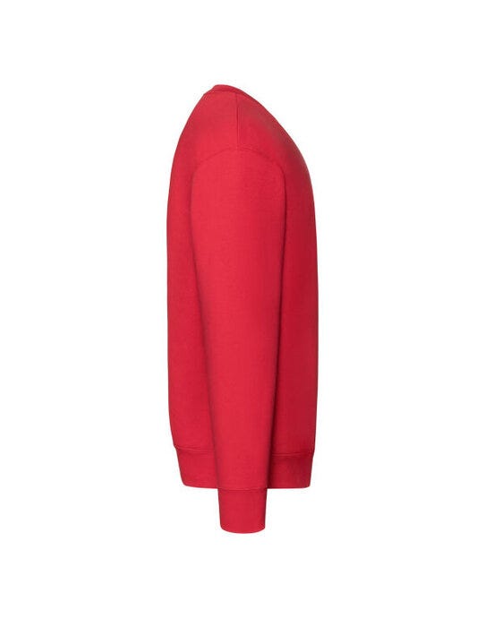 Fruit Of The Loom 62154 FOTL Mens Premium Set In Sweat - Red